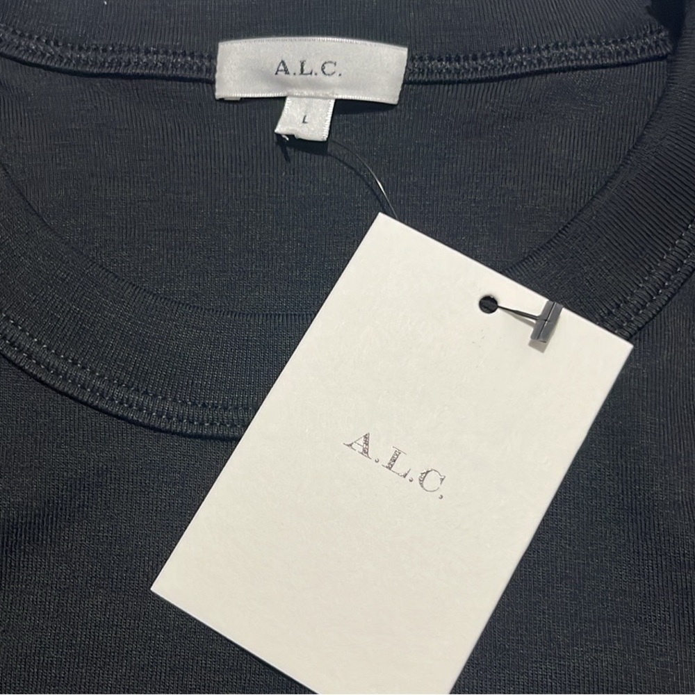 NWT A.L.C. Black Hadley Tank Top - Picture 7 of 10
